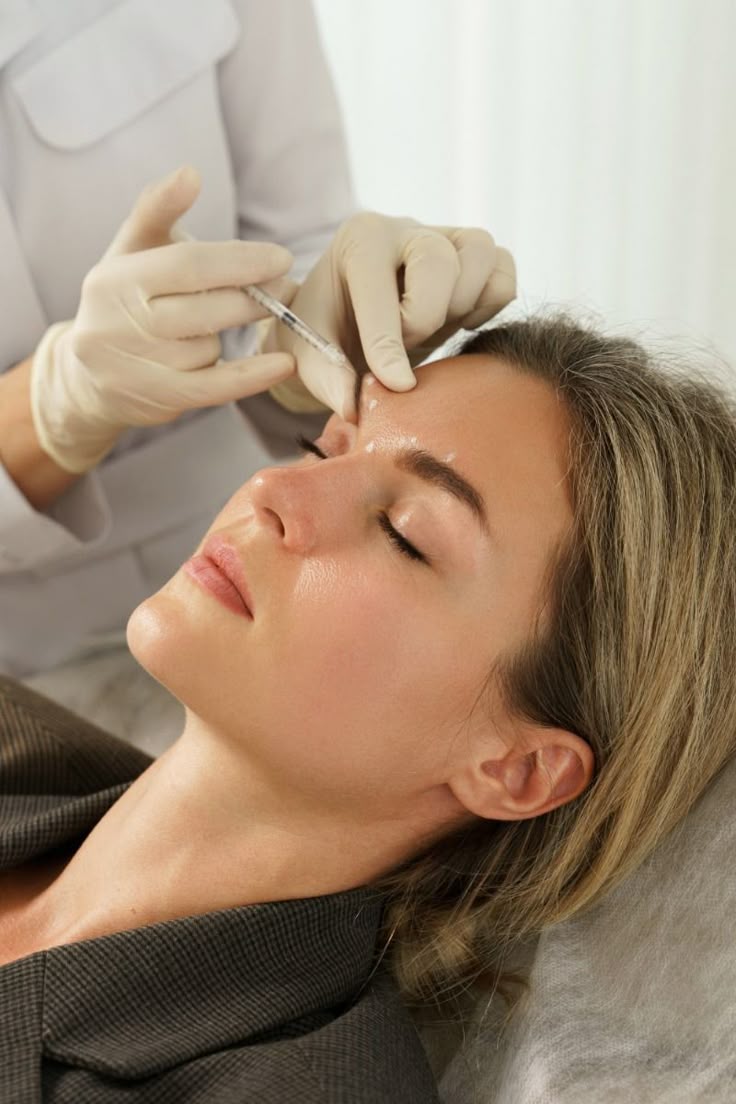 Clinician preparing a patient for a PDO thread lift at Mediversity in Turnersville, New Jersey