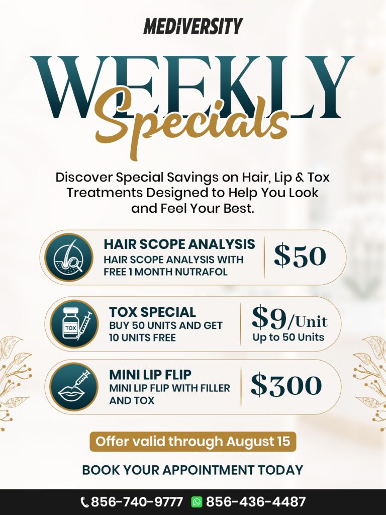 Botox & Lip Flip Specials in Turnersville NJ | Mediversity