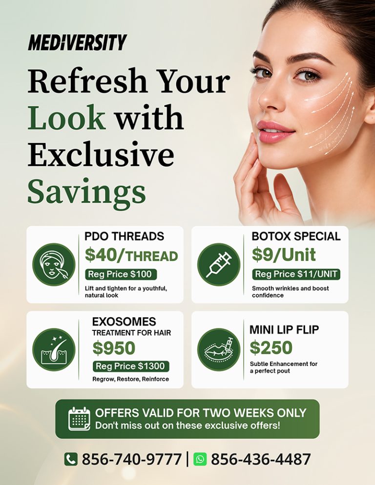 LIMITED-TIME AESTHETIC SPECIALS