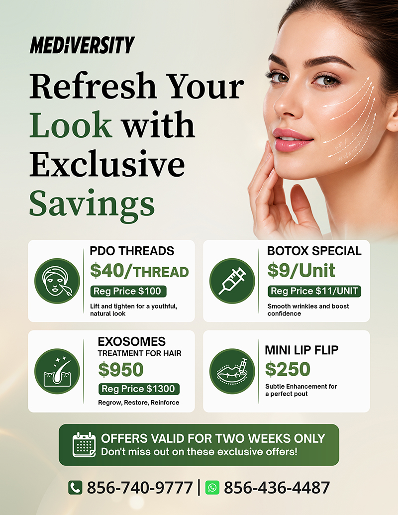 LIMITED-TIME AESTHETIC SPECIALS